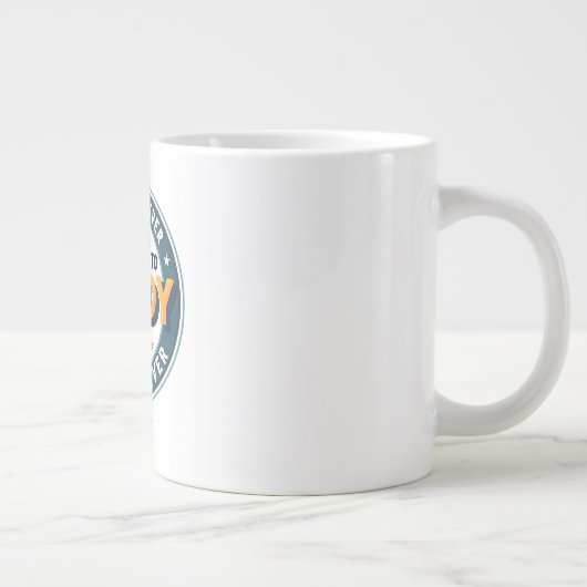 Custom Personalized Name Gift for Dad Jumbo-Tasse (Rechts)