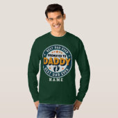 Custom Personalized Name Gift for Dad T-Shirt (Vorne ganz)
