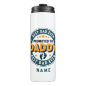 Custom Personalized Name Gift for Dad Thermosbecher (Vorderseite)