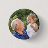 Custom Personalized Photo Button (Vorderseite)