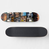 Custom Personalized Photo Collage Skateboard (Horizontal)