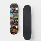 Custom Personalized Photo Collage Skateboard (Vorderseite)
