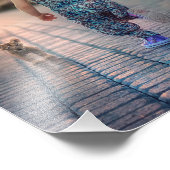 Custom Personalized Photo  Fotodruck (Ecke)