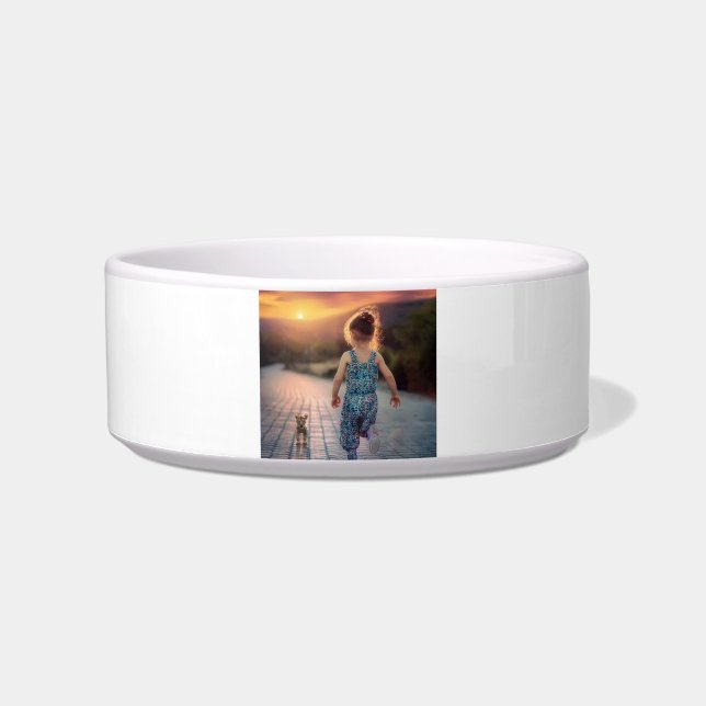 Custom Personalized Photo  Napf (Vorderseite)