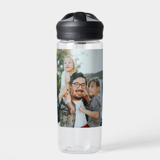 Custom Personalized Photo Trinkflasche (Vorderseite)