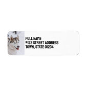 Custom Personalized Siberian Husky Dog (Vorne)