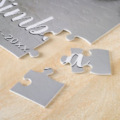 Custom Pet Cat Memorial Jigsaw Puzzle aus Foto (Seite)