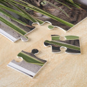 Custom Pet Cat Photo Collage Jigsaw Puzzle (Seite)