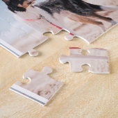 Custom Pet Dog Photo Collage Jigsaw Puzzle (Seite)