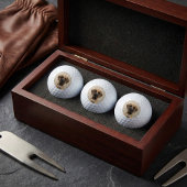 Custom Pet Dog Photo Great Dane Personalized Golfball