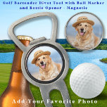 Custom Pet Dog Photo Modern Personalized Pitchgabel<br><div class="desc">Surprise your favorite Golfer and Golf Lover with these super cute photo custom golf divot tool and matching golf accessories. Customize these golf ball markers with your favorite pet photo, kids photo or dog photo, perfect for the golf dad or golf mom for fathers day, mothers day, christmas and birthdays!...</div>