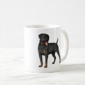 Custom Pet Dog Photo Mug Kaffeetasse (VorderseiteRechts)