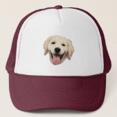 Custom Pet Face Hat | Funny Dog & Cat Lover Gift  Truckerkappe (Vorderseite)