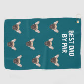 Custom Pet Face Hund Vater Cat Vater Personalisier Golfhandtuch