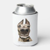 Custom Pet Foto Art Stubby Holder kann kühler Dosenkühler (Kanne Vorderseite)