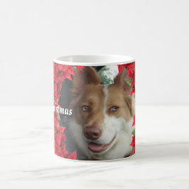 Custom Pet Foto Christmas Kaffeetasse