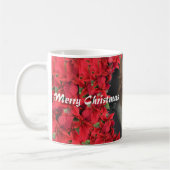 Custom Pet Foto Christmas Kaffeetasse (Links)