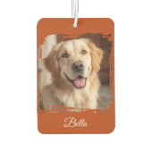 Custom Pet Foto — Double Side car Air Freshener Autolufterfrischer (Rückseite)