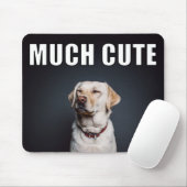 Custom Pet Foto Funny Much Niedlicher Meme Stil Mousepad (Mit Mouse)