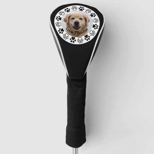Custom Pet Foto Golf Head Cover Headcover (Vorderseite)
