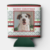 Custom Pet Foto Weihnachten Weihnachtsfest Hobby k Dosenkühler (Rückseite)