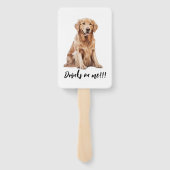 Custom Pet Fun Wedding Fächer (Rückseite)