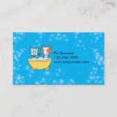 Custom Pet Groomer Appointment Card Visitenkarte (Vorderseite)