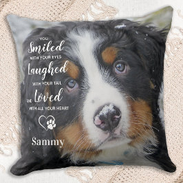 Custom Pet Memorial - Dog Remembranation Geschenk Kissen