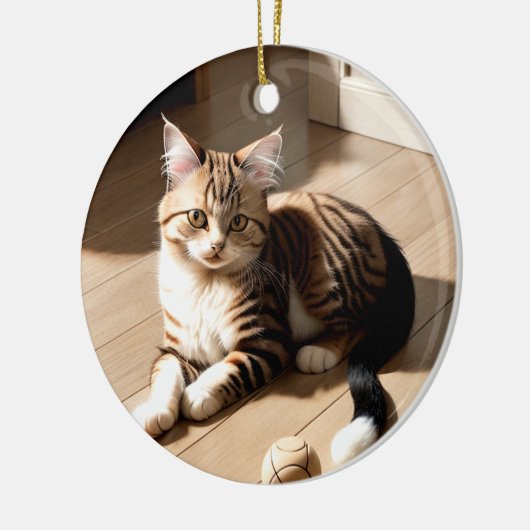 Custom Pet Memorial Gift Keramik Ornament (Links)