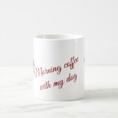 Custom Pet Mug – Upload Photo & Editable Name   Kaffeetasse (Mittel)