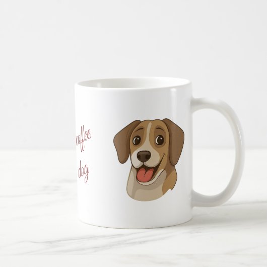 Custom Pet Mug – Upload Photo & Editable Name   Kaffeetasse (Rechts)