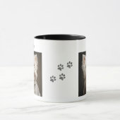 Custom Pet Mug Using Your Photo & Name Tasse (Zentrum)