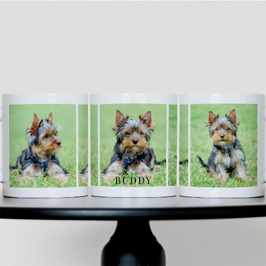 Custom Pet Multi Photo Personalized Kaffeetasse