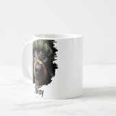 Custom Pet Name Photo Pet Lover Gift Kaffeetasse (Vorderseite Links)