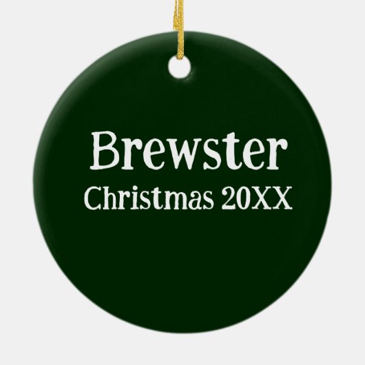 Custom Pet Ornament - Personalisiertes Foto Keepak (Hinten)