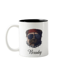 Custom pet personalized dog funny face