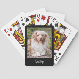 Custom Pet Photo and Name Script Spielkarten
