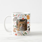 Custom Pet Photo Christmas Mug Gift for Pet Lovers Kaffeetasse (Links)