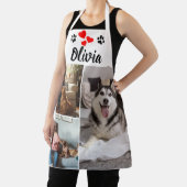 Custom Pet Photo Collage & Name Apron Schürze (InSitu)