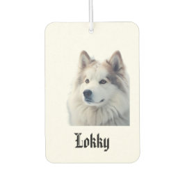 Custom Pet Photo Freshener Autolufterfrischer