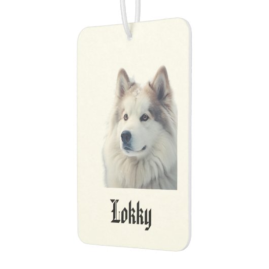 Custom Pet Photo Freshener Autolufterfrischer (Links)