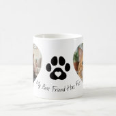 Custom Pet Photo Heart Mug Kaffeetasse (Mittel)