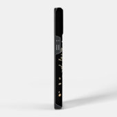 Custom Pet Photo & Name Phone Case – Modern Design iPhone Hülle (Rechte Seite)