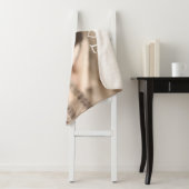 Custom Pet Photo & Name Sherpa Blanket Sherpadecke (Beispiel)