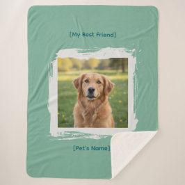 Custom Pet Photo & Name Sherpadecke