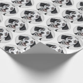 Custom Pet Photo | Personalized Geschenkpapier (Ecke)