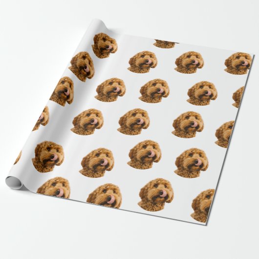 Custom Pet Photo | Personalized Geschenkpapier (Ungerollt)