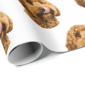 Custom Pet Photo | Personalized Geschenkpapier (Rolleneckpunkt)