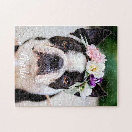 Custom Pet Photo Puzzle (Horizontal)