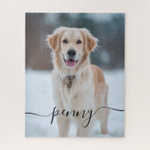 Custom Pet Photo Puzzle Personalized Elegant Gift (Vertikal)